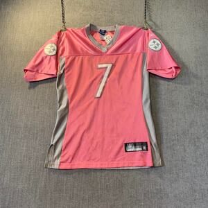 Rbk Steelers NFL Football Jersey Ben Roethlisberger 7